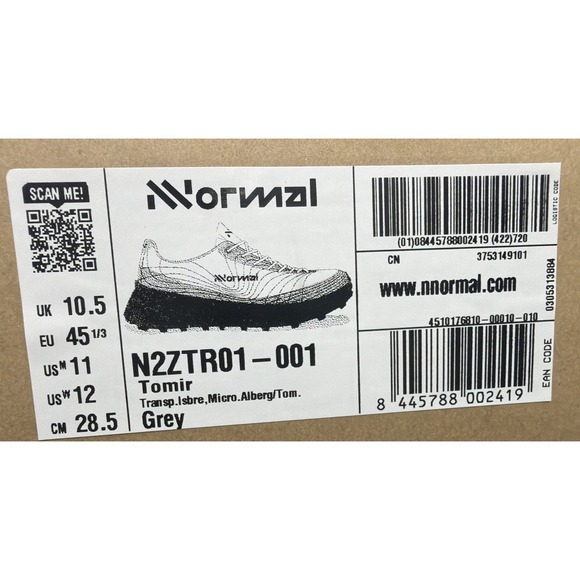 NNORMAL Unisex\'s Tomir Trail Running Purple/gray Sneakers US mens 11 Women 12 NW main image 11